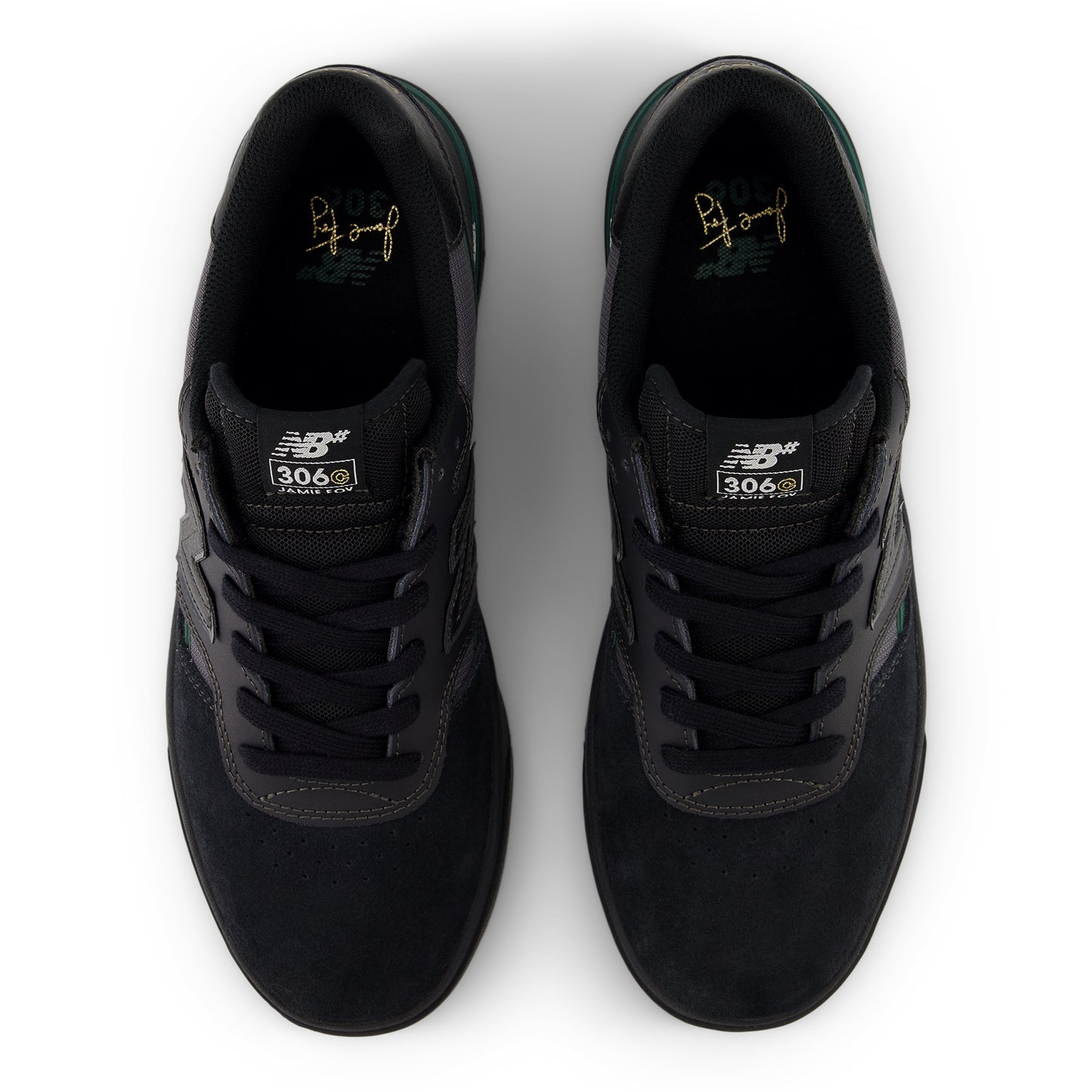 New Balance Numeric Foy 306 Cup - Black/Green