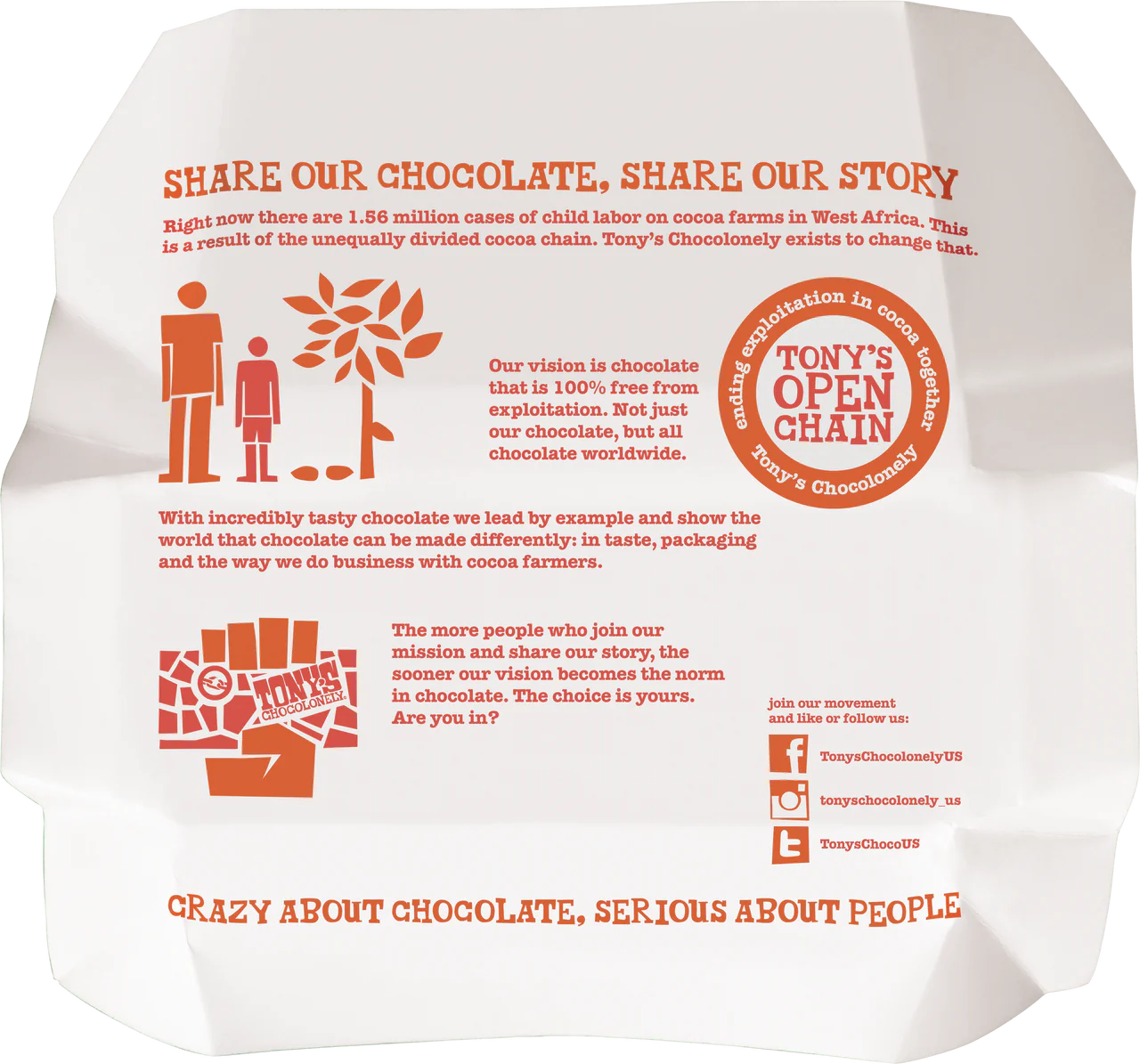 Tony's Chocolonely Caramel Sea Salt Milk Chocolate Bar