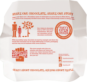 Tony's Chocolonely Caramel Sea Salt Milk Chocolate Bar