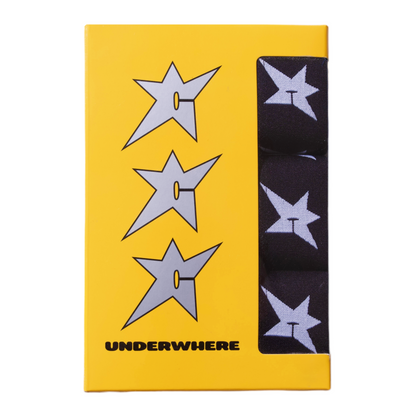 Carpet Company C-Star Boxer Briefs (3 Pack) - Black