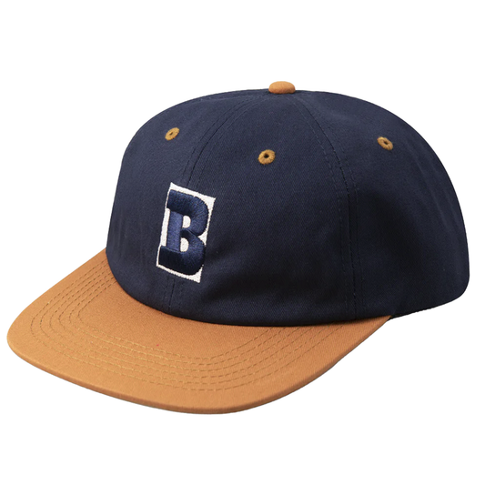 Baker Capital B Snapback - Navy/Tan