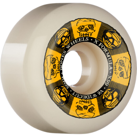 Bones X Formula Wide-cut Wheel - 99A 56mm V6