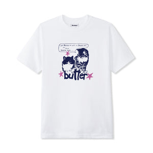 Butter Goods Upside Down Tee - White