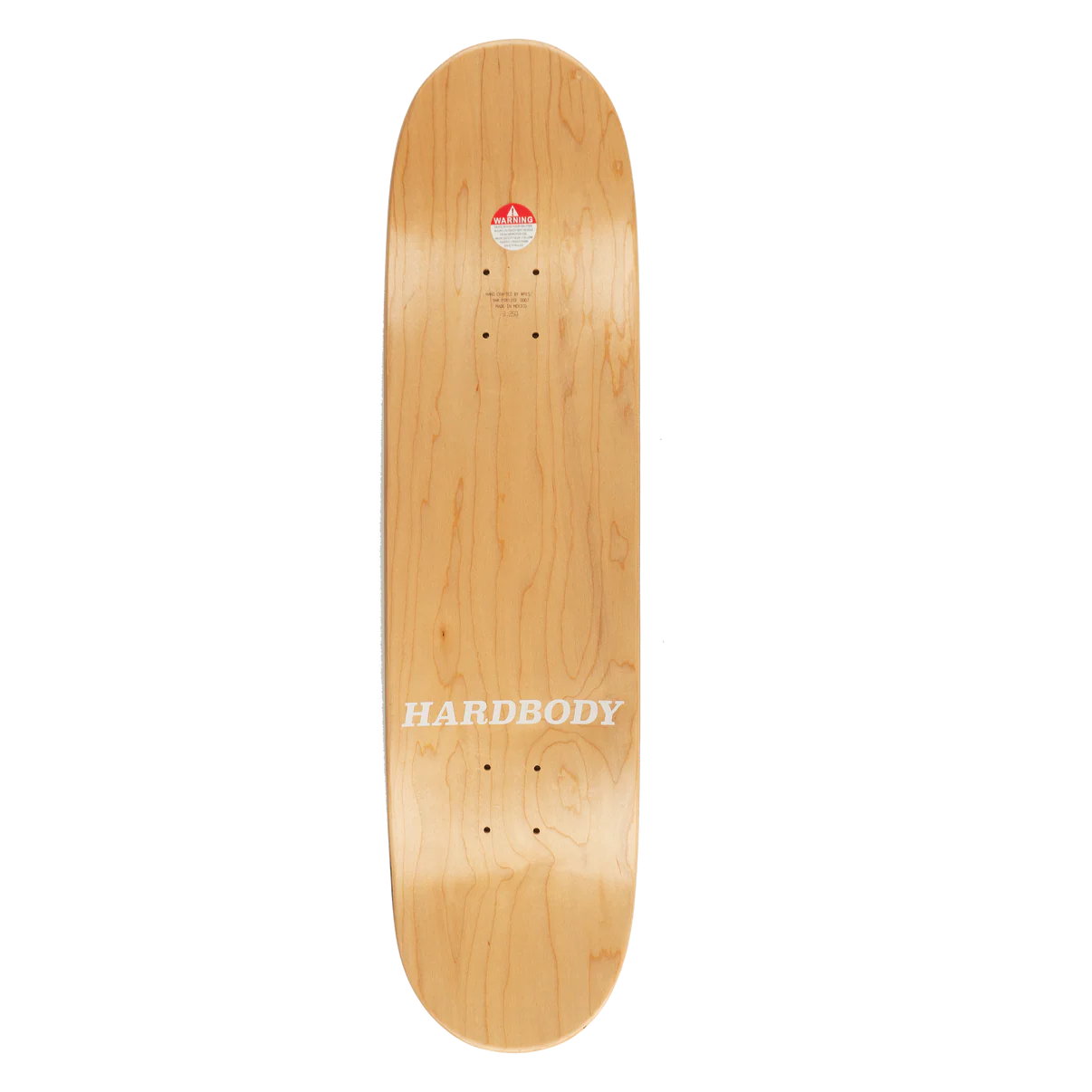 Hardbody Logo Deck - 8.25 Natural