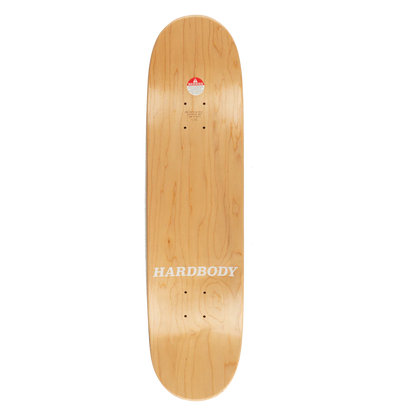 Hardbody Logo Deck - 8.25 Natural