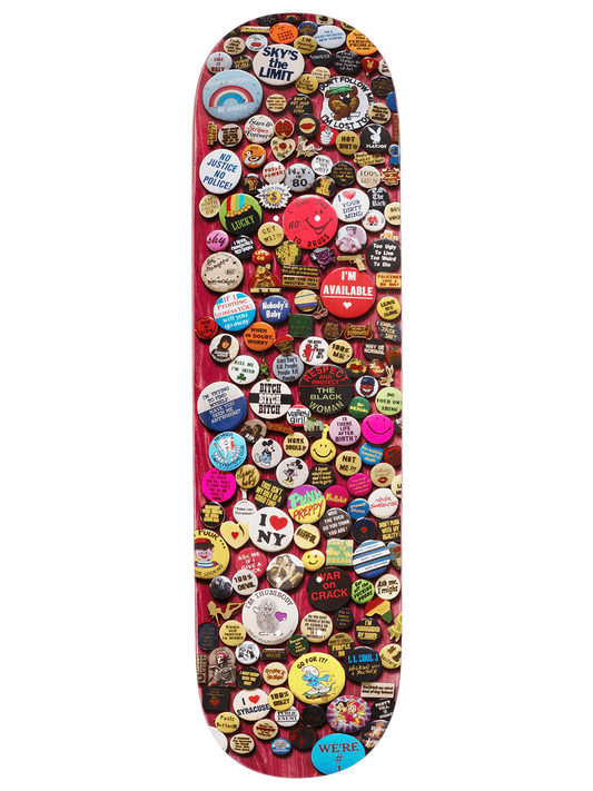 Violet Pins Deck Pink - 8.25