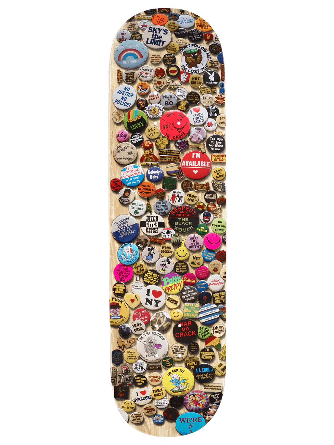 Violet Pins Deck Natural - 8.38