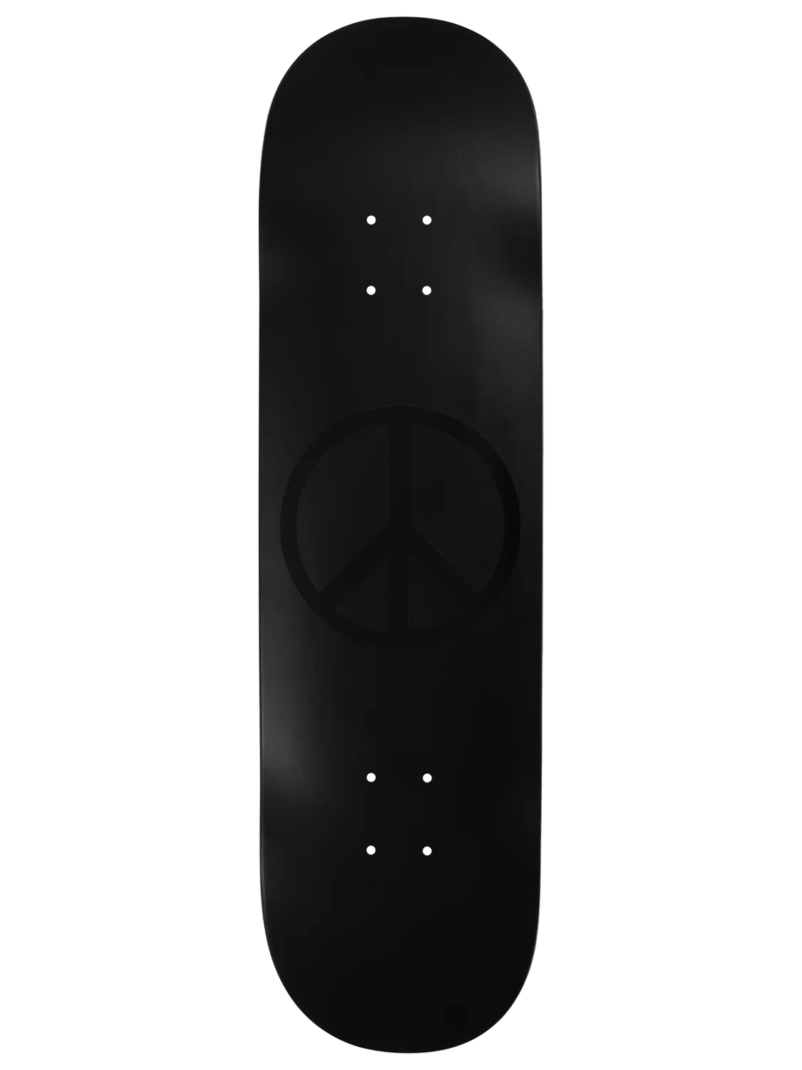 Violet Peace Deck Black/Black - 8.25