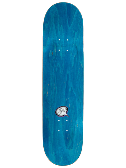Violet Peace Deck Black/Black - 8.25