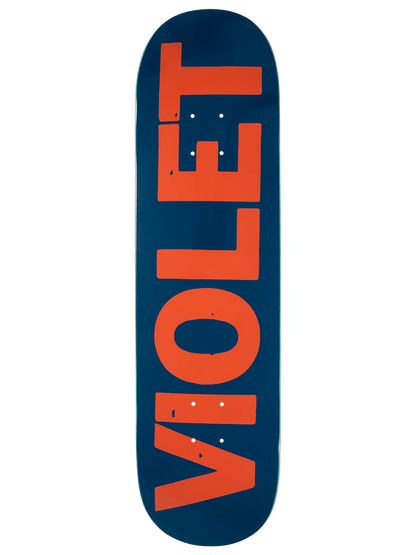 Violet Crew Deck Navy - 8.25
