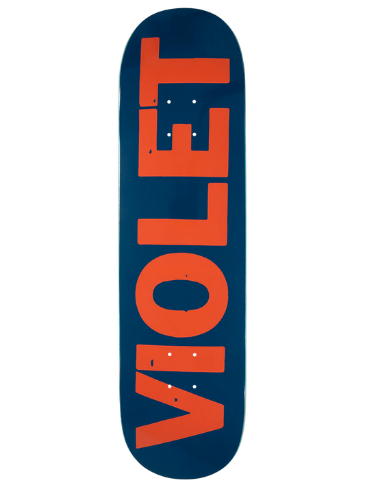 Violet Crew Deck Navy - 8.25