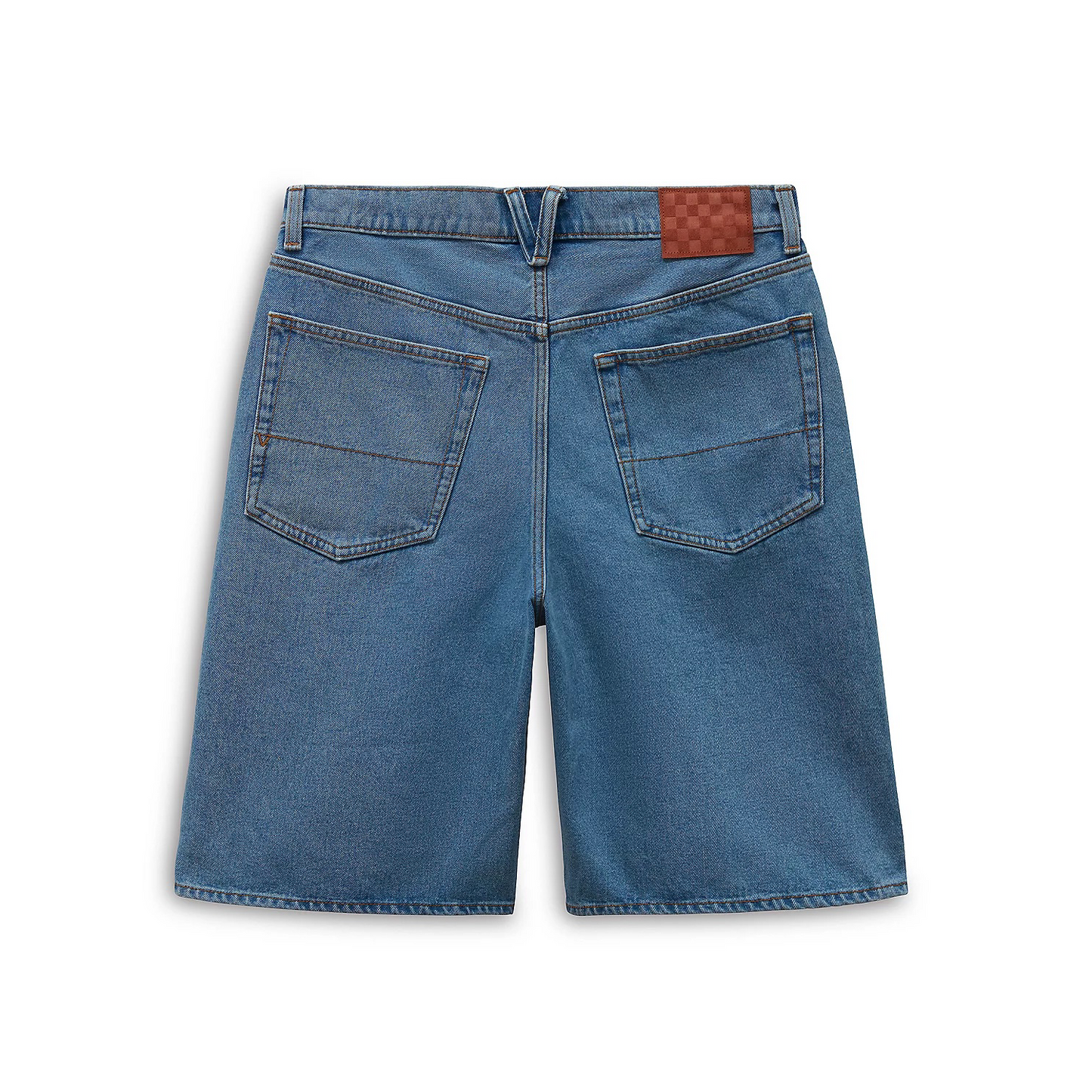 Vans Check 5 Baggy Short - Stonewash Blue