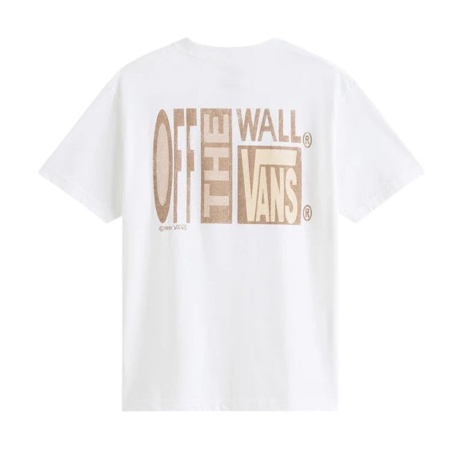 Vans Stretch Stack Crackle Tee - White