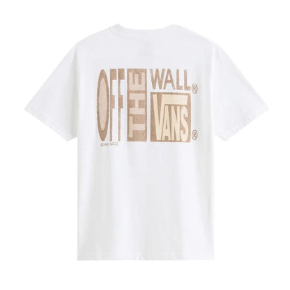 Vans Stretch Stack Crackle Tee - White
