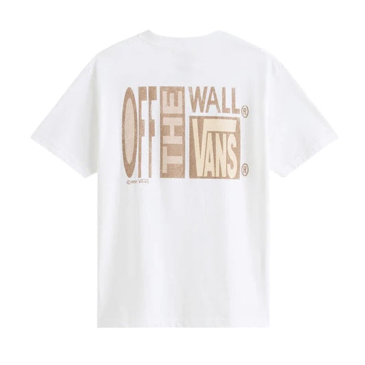 Vans Stretch Stack Crackle Tee - White