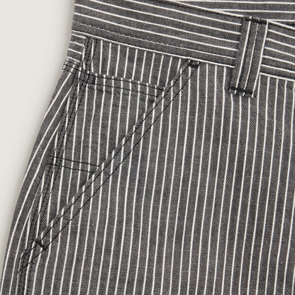 Vans Chore Loose Denim Stripe Pant - Black/White