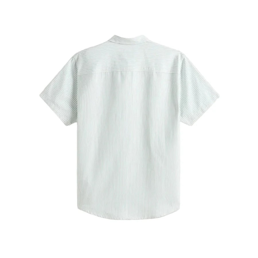 Vans Lawson Stripe Button Up - Dawn Mist/Marshmallow