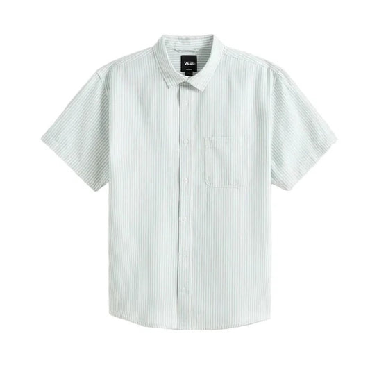 Vans Lawson Stripe Button Up - Dawn Mist/Marshmallow