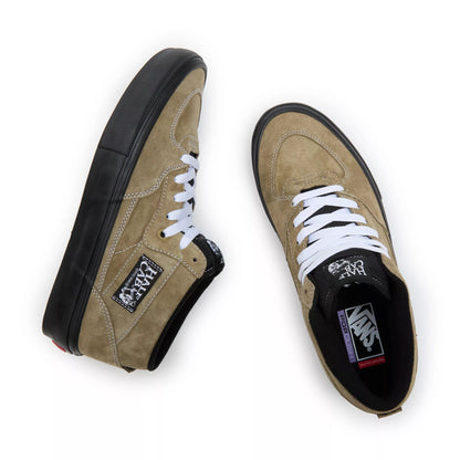 Vans Skate Half Cab - Olive/Black Pig Suede