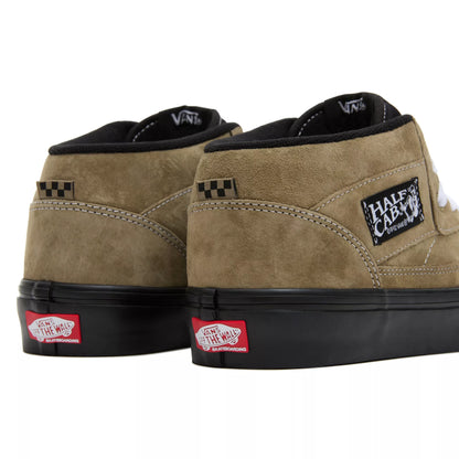 Vans Skate Half Cab - Olive/Black Pig Suede