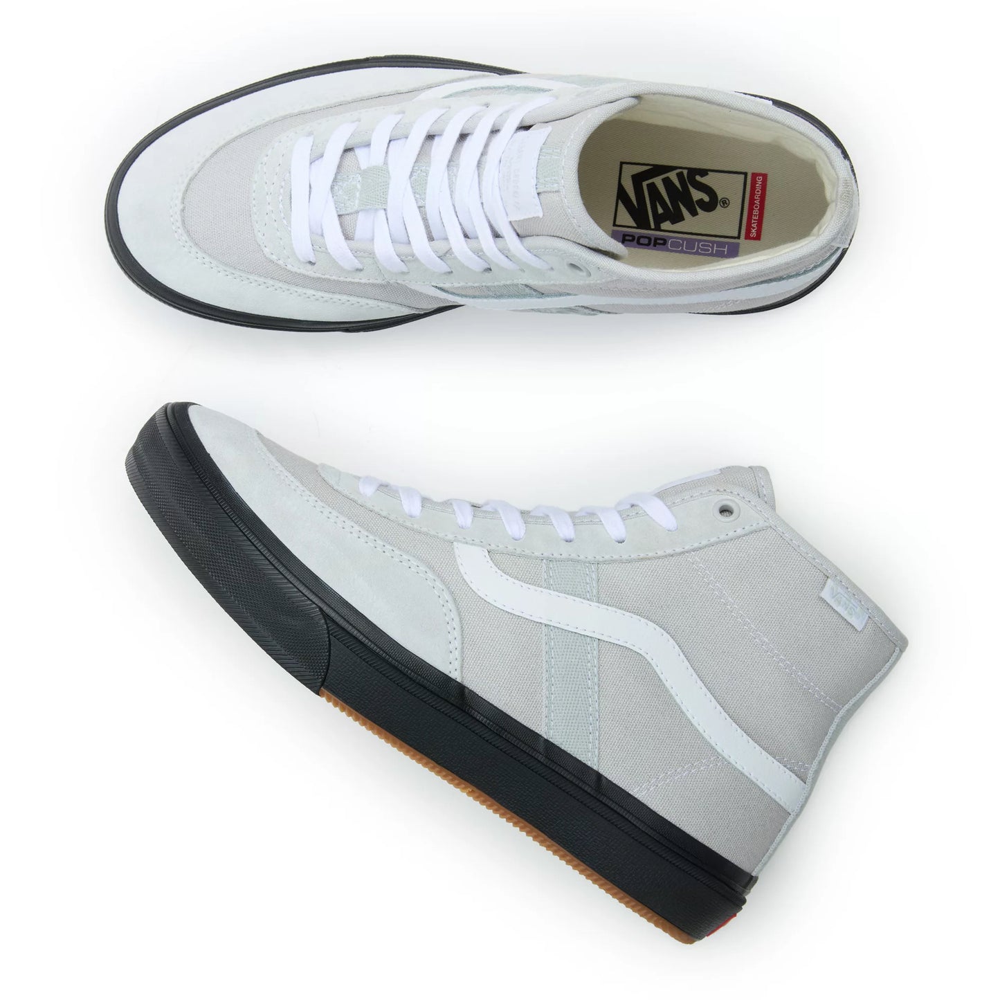 Vans Crockett High - Light Grey/Black