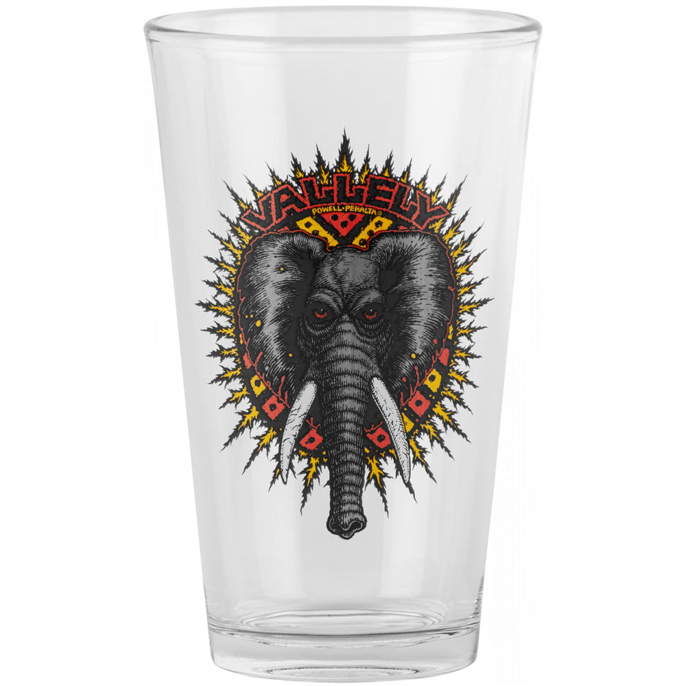 Powell-Peralta Vallely Elephant Pint Glass