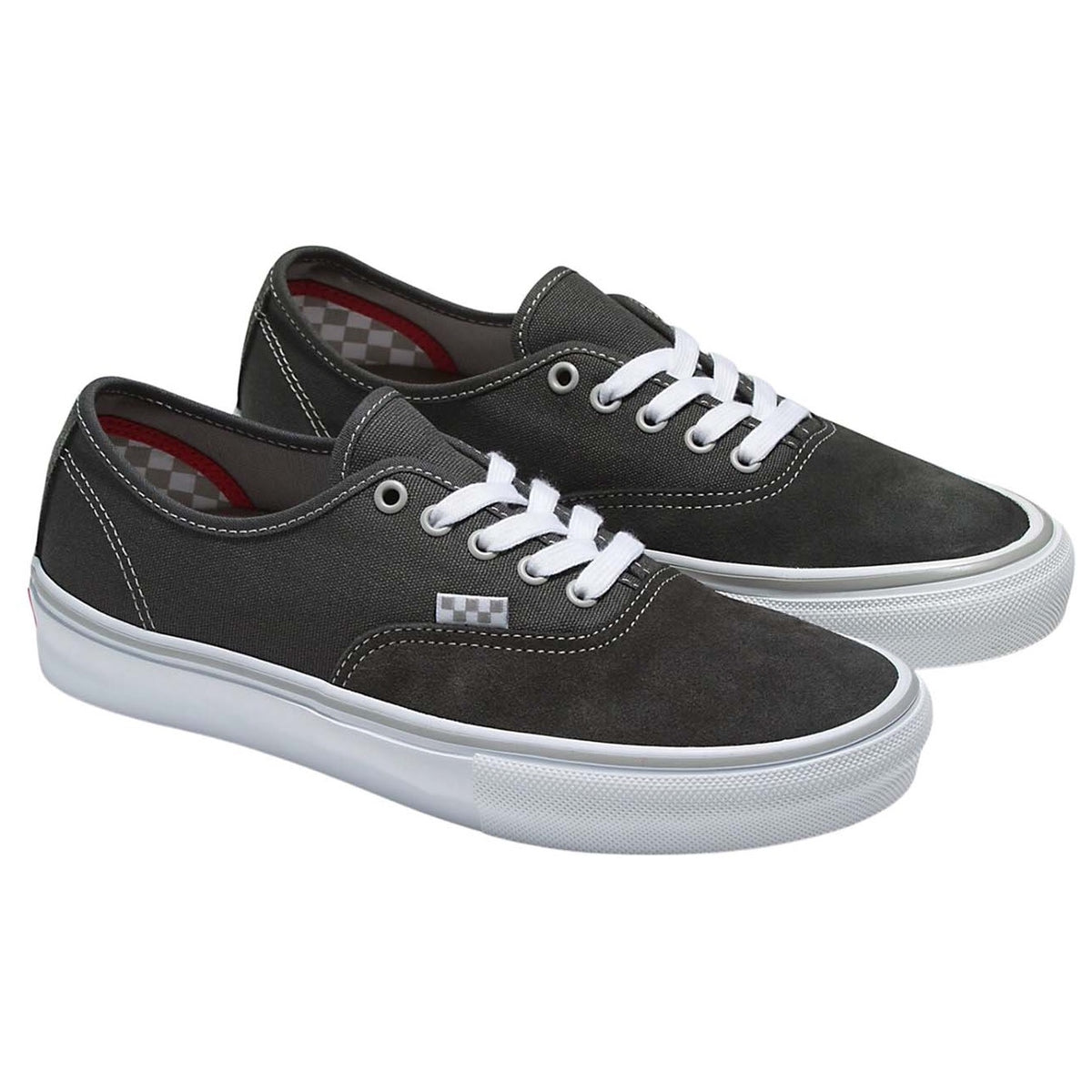 Vans Skate Authentic - Dark Grey/White – Ninetimes Skateshop