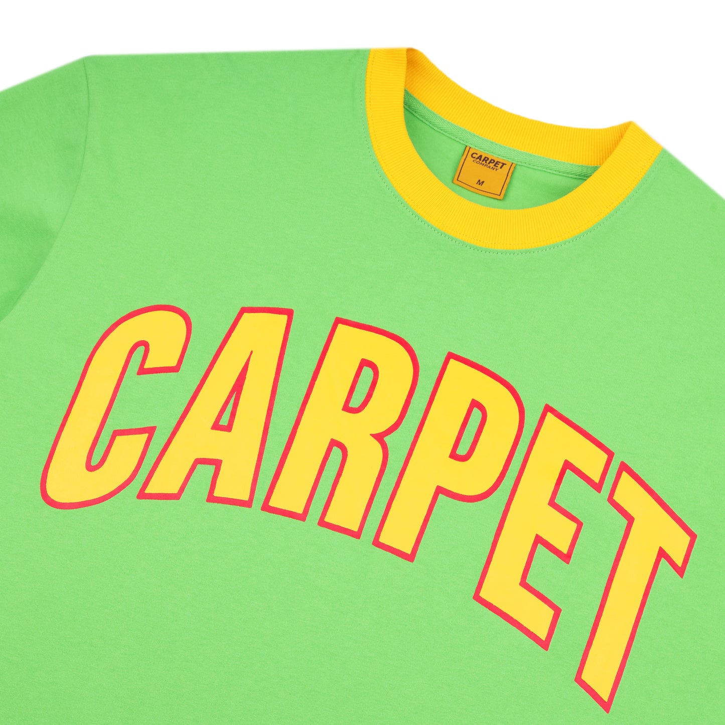Carpet Company Varsity Ringer Tee - Green