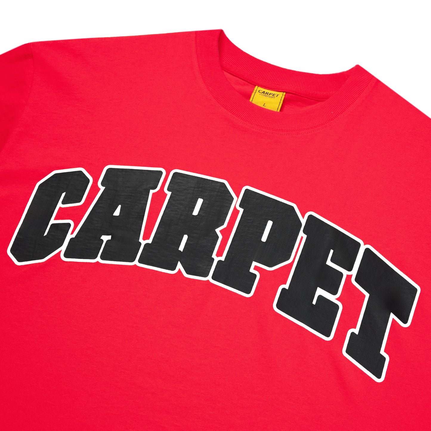 Carpet Company Varsity Tee - Red