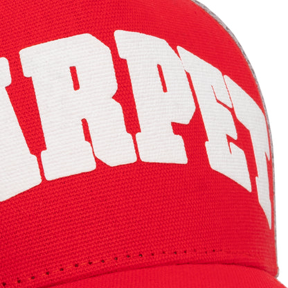 Carpet Company Varsity Trucker Hat - Red