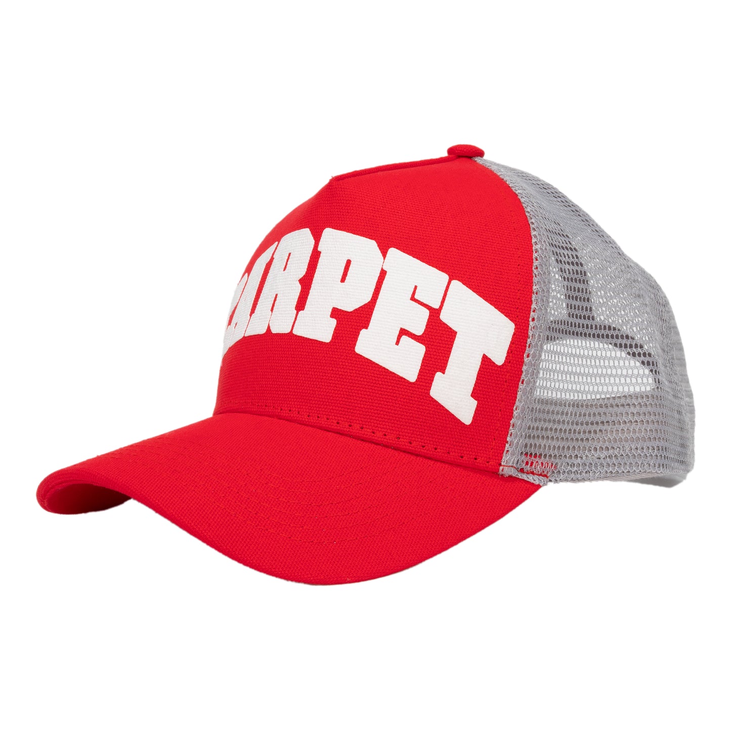 Carpet Company Varsity Trucker Hat - Red