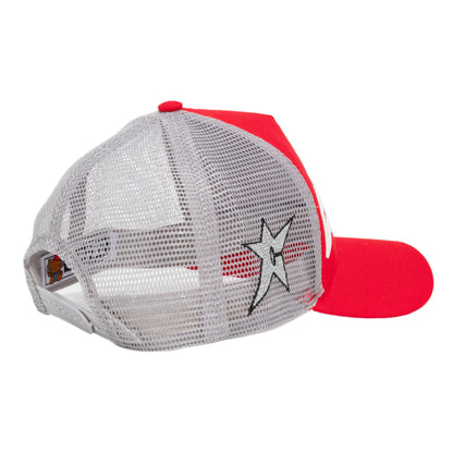 Carpet Company Varsity Trucker Hat - Red