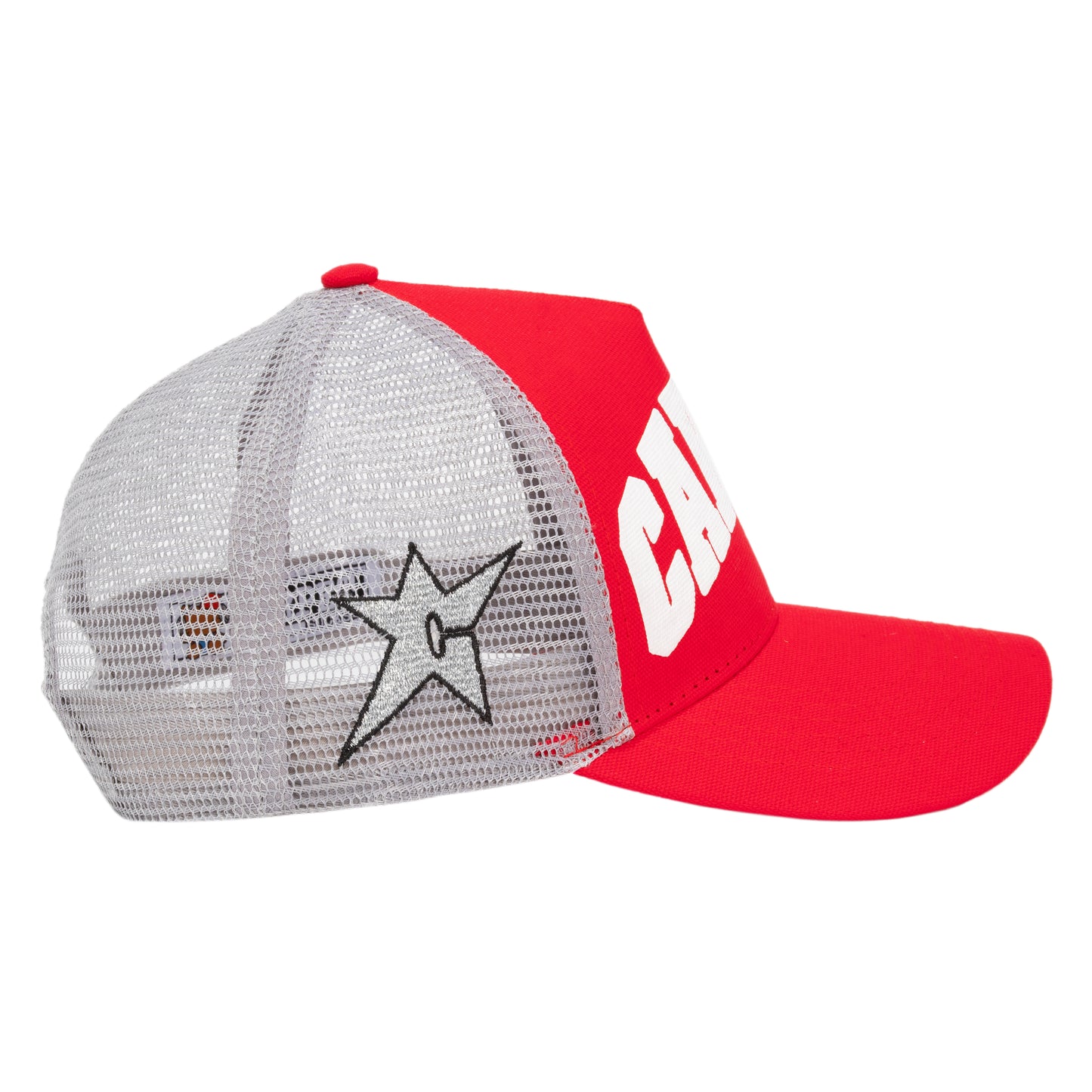 Carpet Company Varsity Trucker Hat - Red
