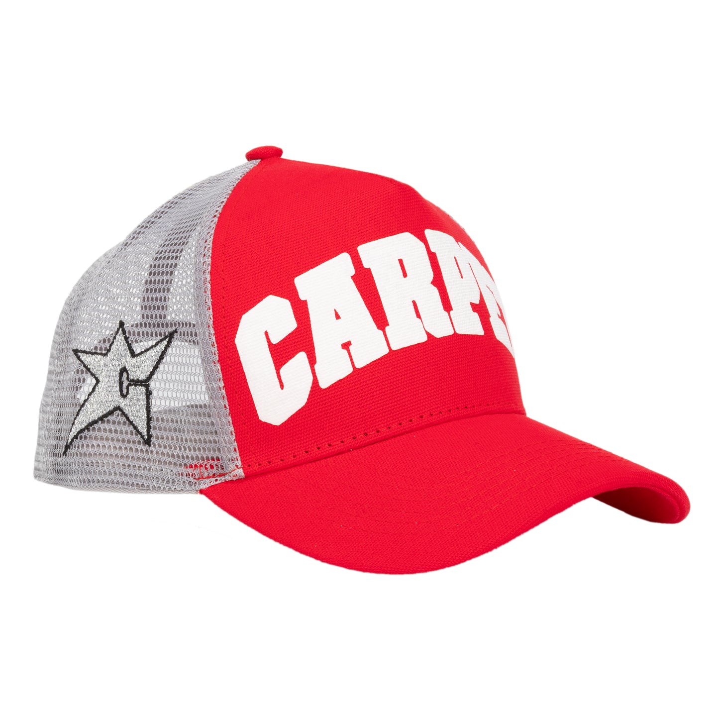 Carpet Company Varsity Trucker Hat - Red