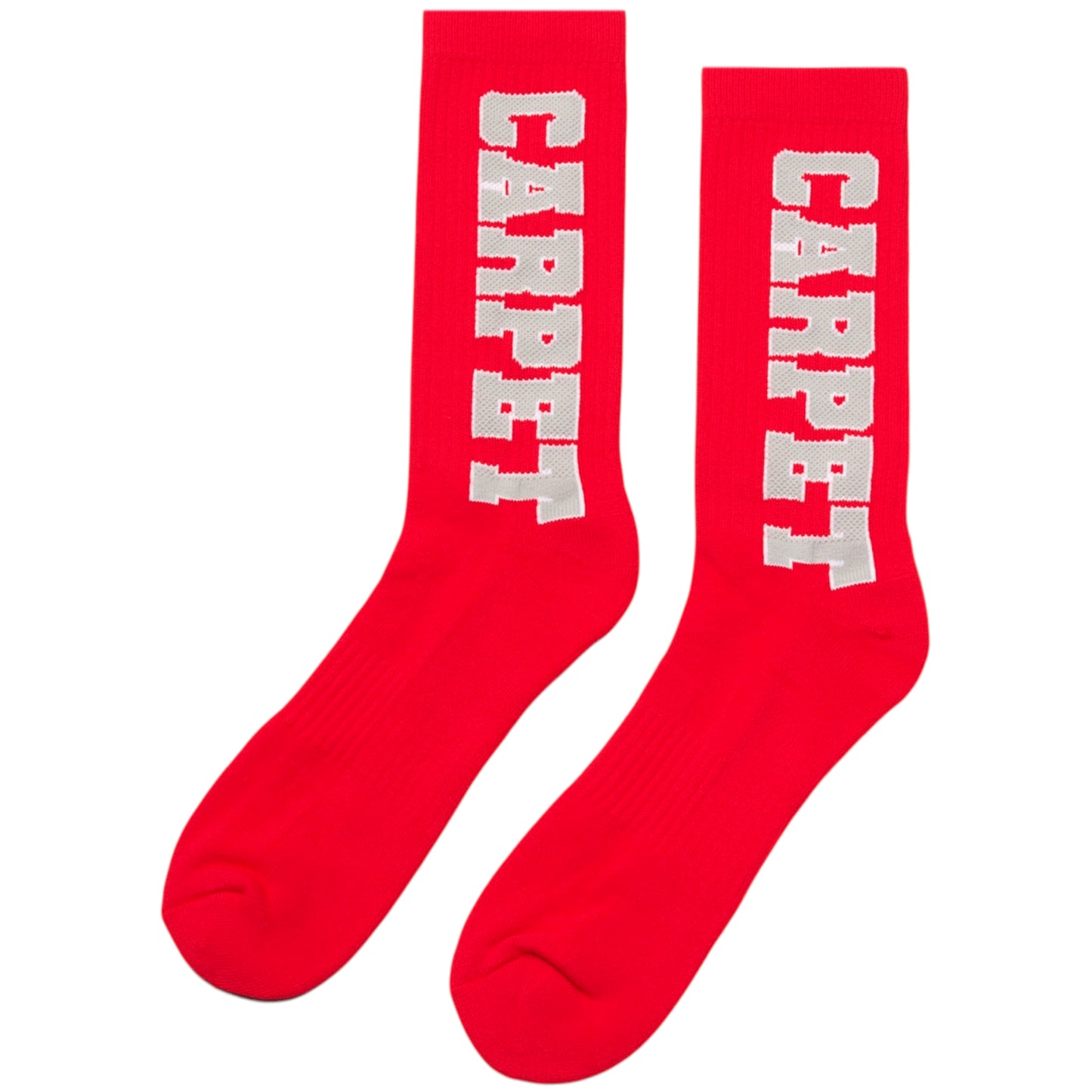 Carpet Company Varsity Socks - Red