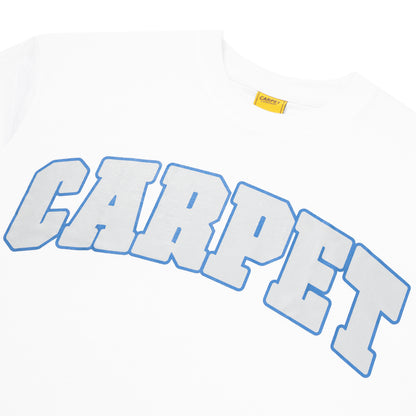Carpet Company Varsity Tee - White