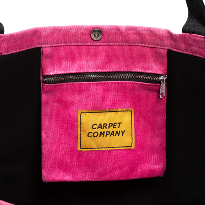 Carpet Company Varsity Tote - Pink
