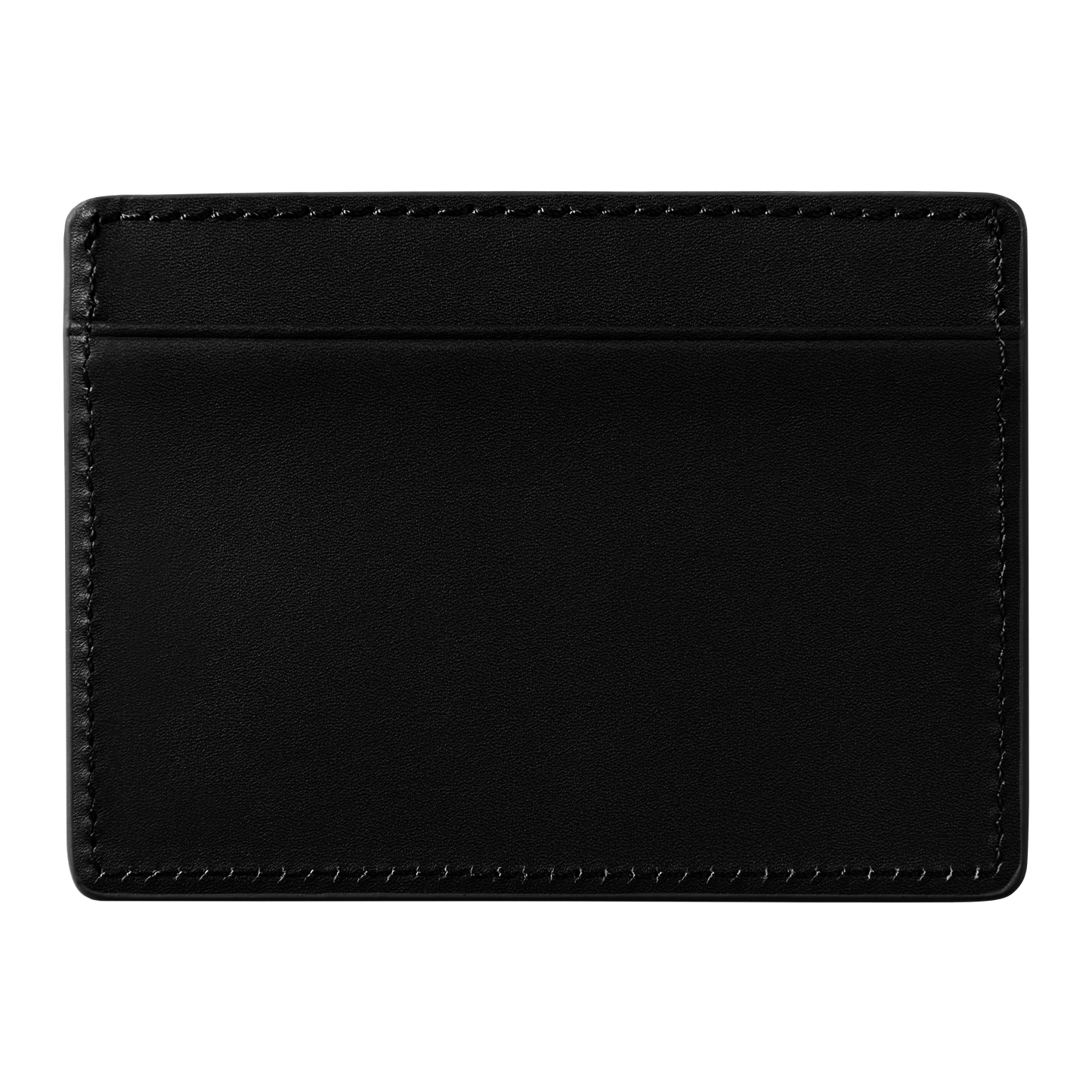 Carhartt WIP Vegas Cardholder - Black Leather/Silver