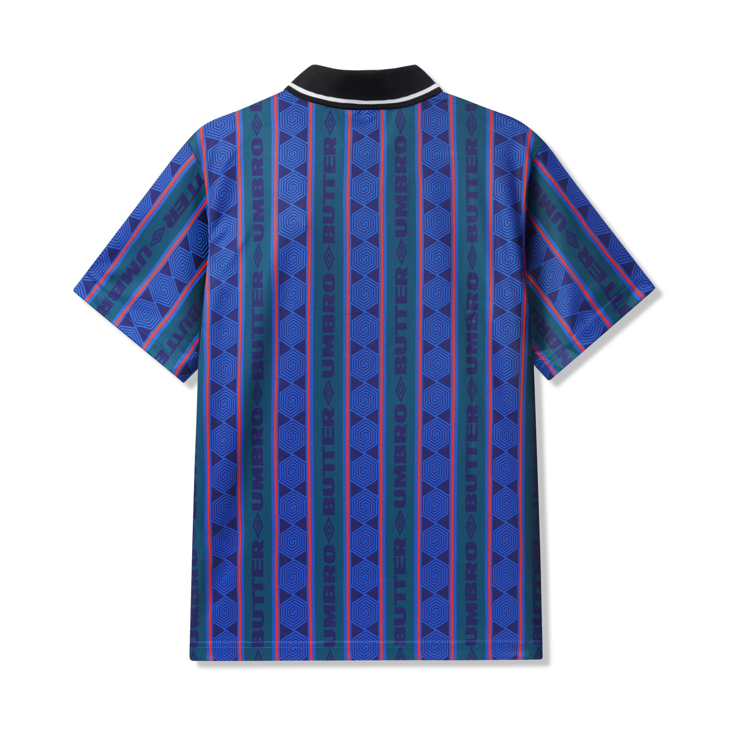 Butter Goods X Umbro Vert Jersey - Forest/Cobalt – Ninetimes Skateshop
