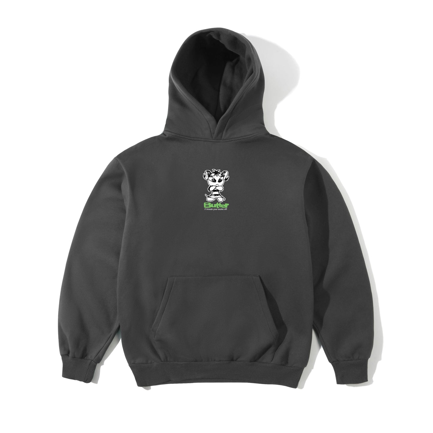Butter Goods Vexed Hoodie - Charcoal