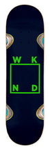 Load image into Gallery viewer, WKND Navy/Green Wheel Well Logo Deck - 8.25