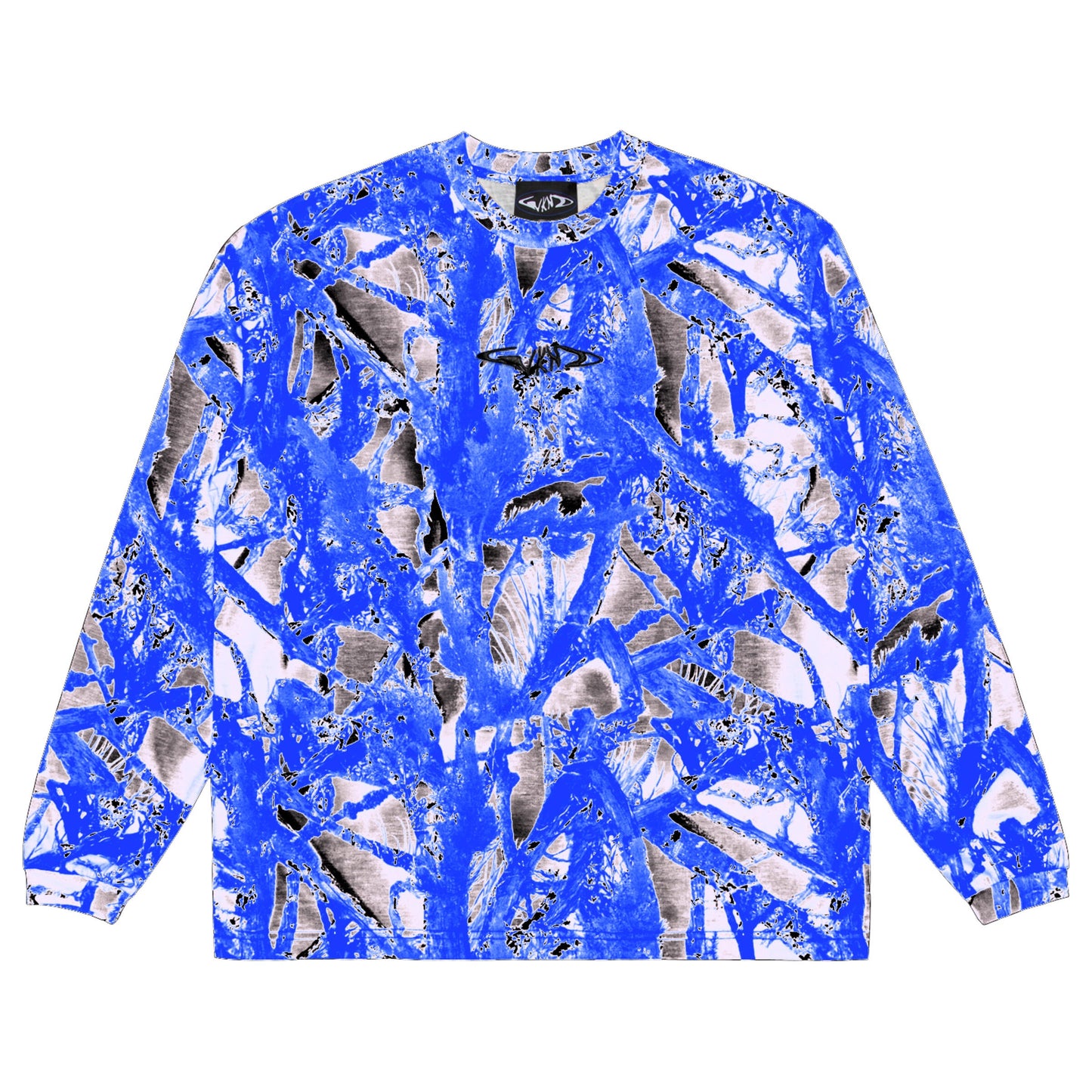 WKND Gradient Camo Long Sleeve - Blue/Grey