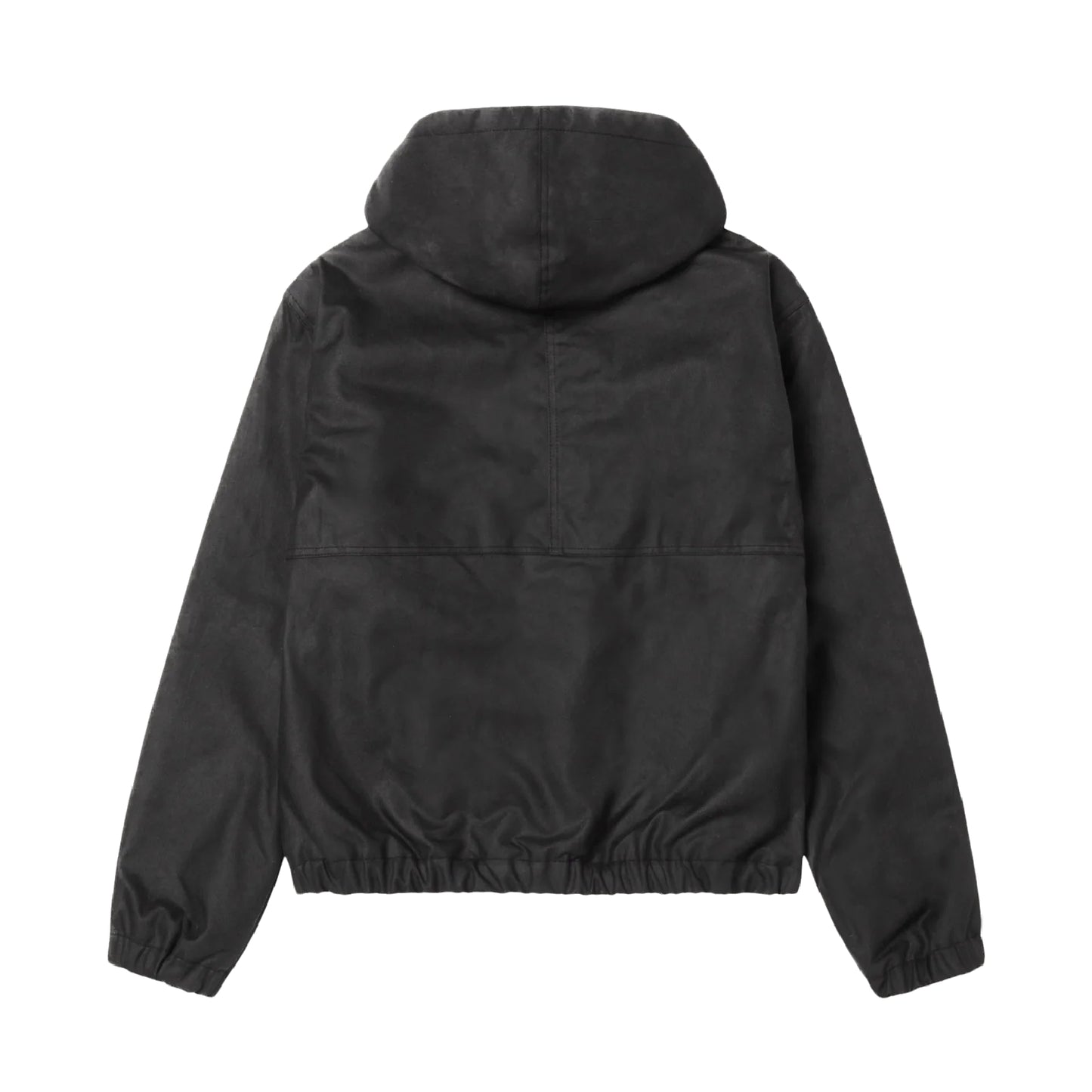 Stussy Waxed Cotton Work Jacket - Black