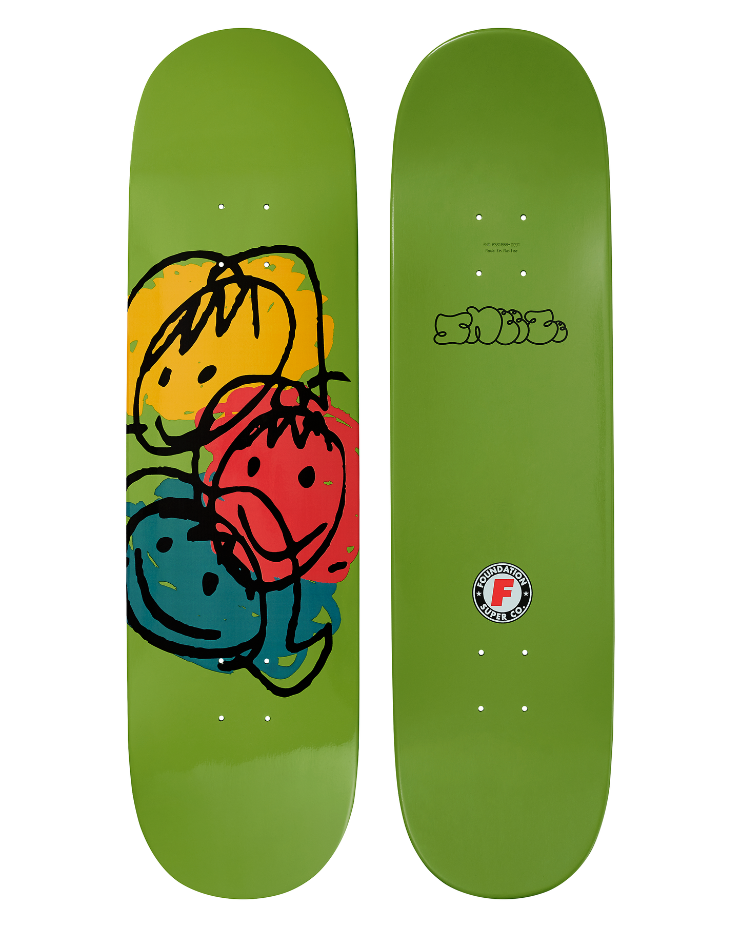 Foundation x Sneeze Girls Deck - 8.25