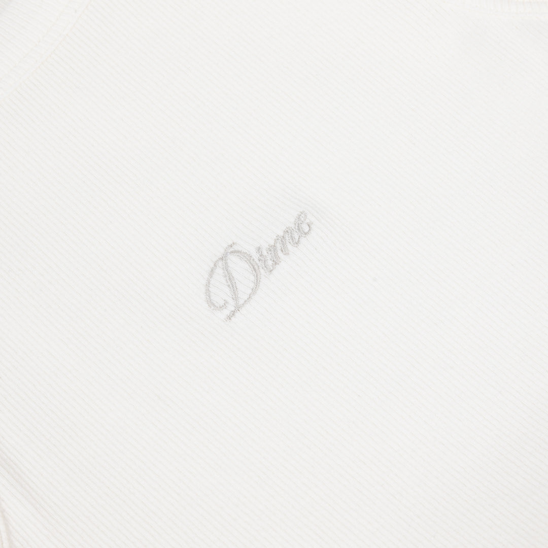 Dime Classic Rib Tank Top - Off White
