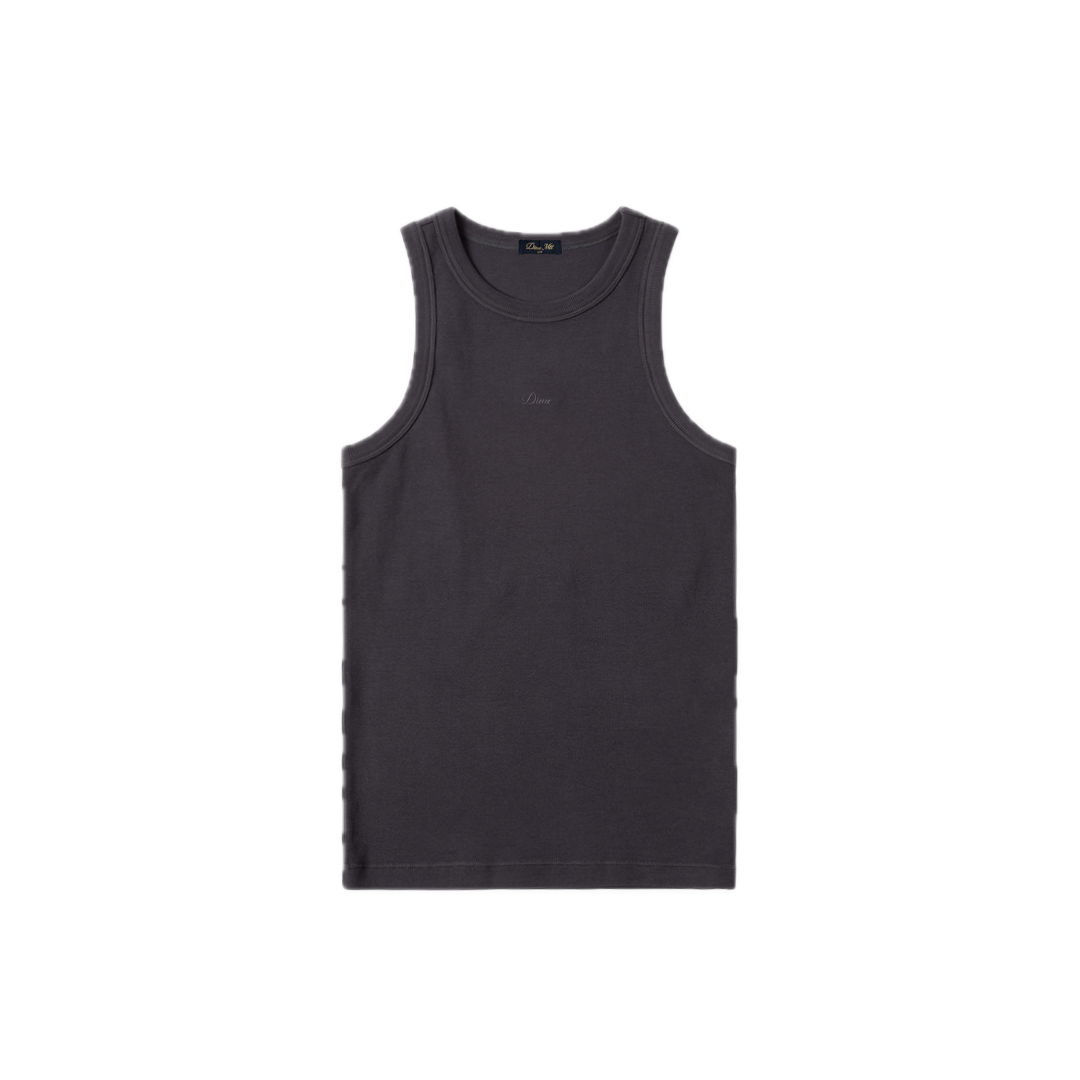Dime Classic Rib Tank Top - Faded Plum