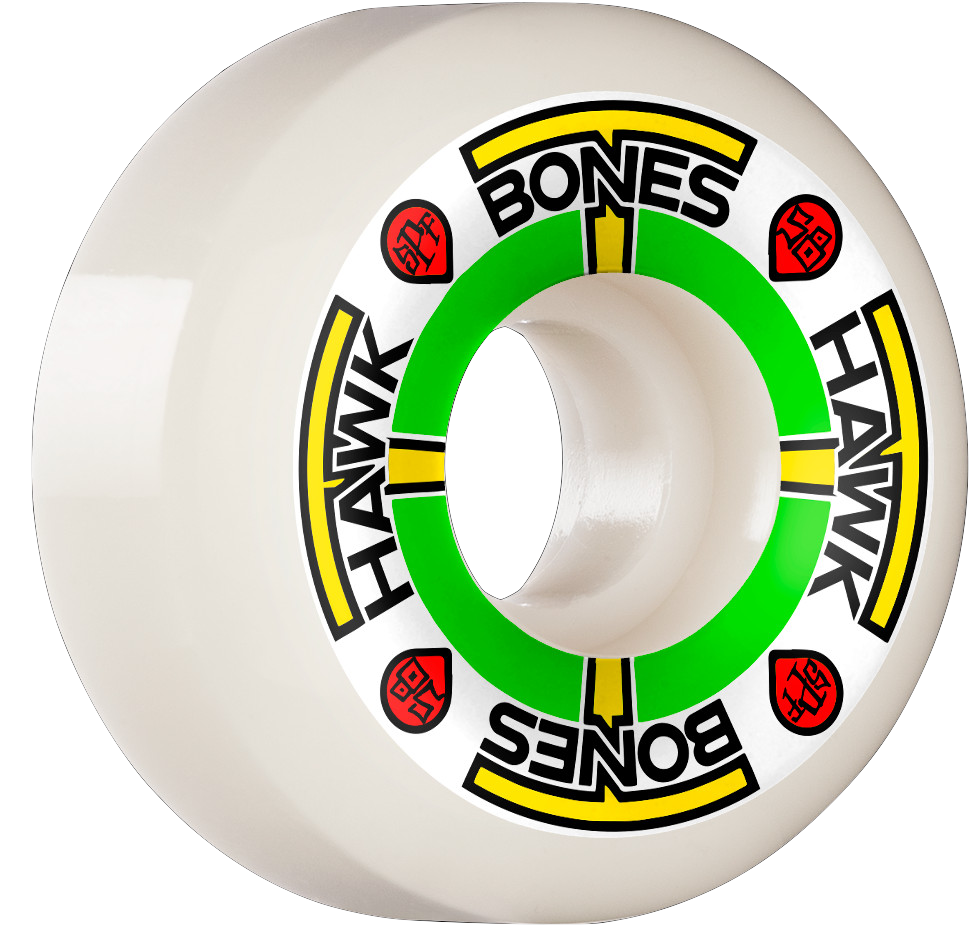 Bones Hawk T-Bone II SPF Wheels - 84B 58 mm
