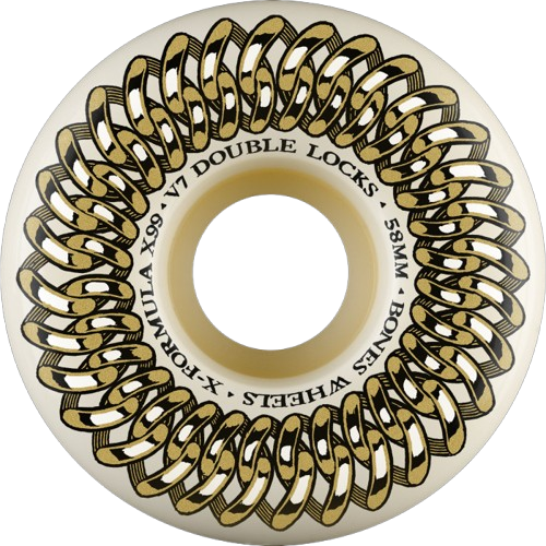 Bones Double Lock X-Formula Wheels - 99A 58mm V7