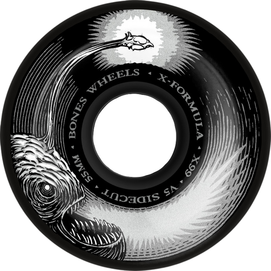 Bones Dark Waters Sidecut X-Formula Wheels - 99A 55mm V5