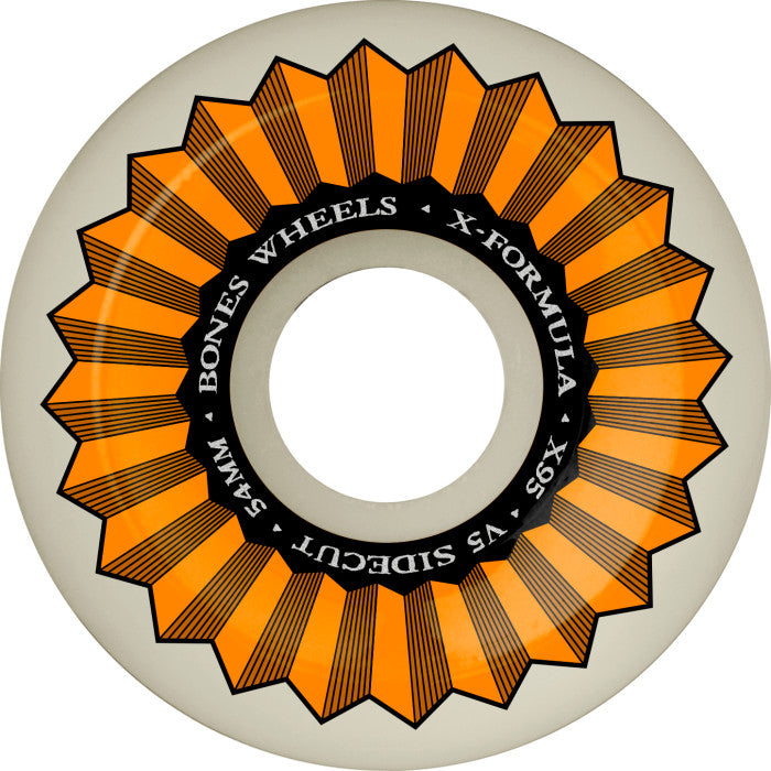 Bones Sidecut X-Formula Wheels - 95A 54mm V5